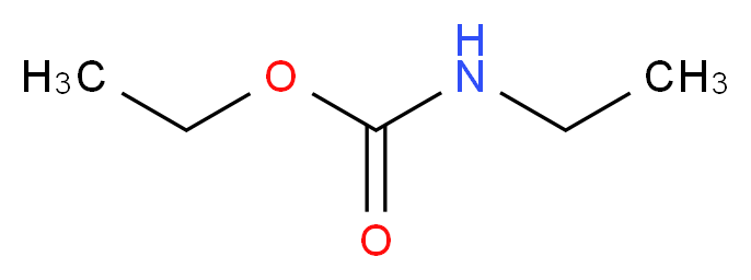 ethyl N-ethylcarbamate_分子结构_CAS_623-78-9