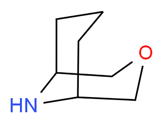 3-oxa-9-azabicyclo[3.3.1]nonane_分子结构_CAS_)