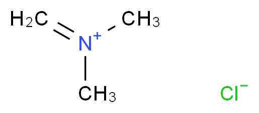 N,N-二甲基氯烯亚胺_分子结构_CAS_30354-18-8)