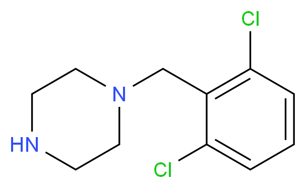 1-(2,6-Dichlorobenzyl)piperazine_分子结构_CAS_102292-50-2)