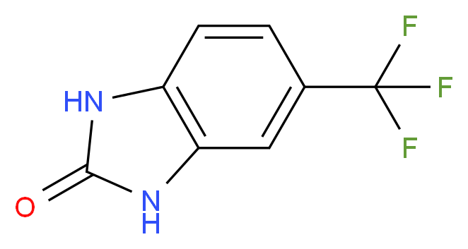 5-(trifluoromethyl)-2,3-dihydro-1H-1,3-benzodiazol-2-one_分子结构_CAS_133687-93-1