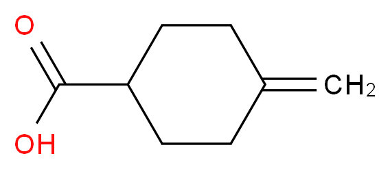 4-methylidenecyclohexane-1-carboxylic acid_分子结构_CAS_934-69-0