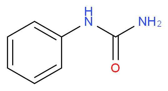 N-苯基脲_分子结构_CAS_64-10-8)
