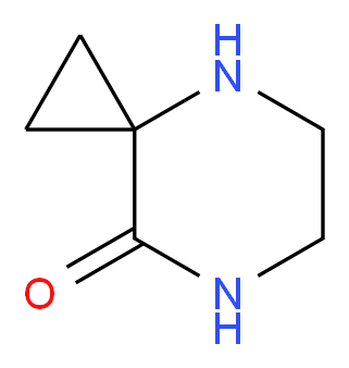 4,7-DIAZA-SPIRO[2.5]OCTAN-8-ONE_分子结构_CAS_907973-01-7)