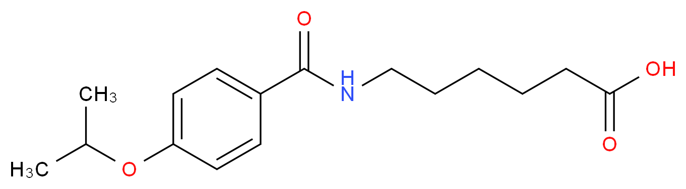 6-(4-Isopropoxybenzoylamino)hexanoic acid_分子结构_CAS_305858-63-3)