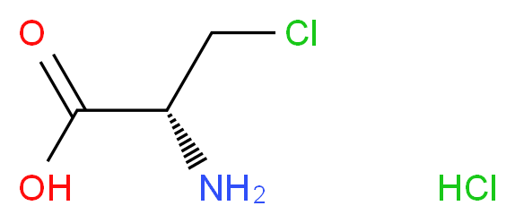 (2R)-2-amino-3-chloropropanoic acid hydrochloride_分子结构_CAS_51887-89-9