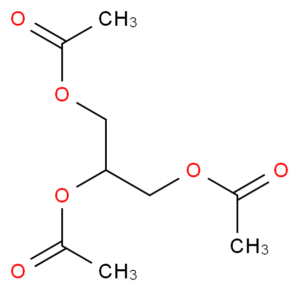 CAS_102-76-1 molecular structure