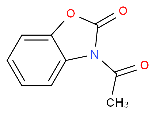 3-acetyl-2-benzoxazolinone_分子结构_CAS_24963-28-8)