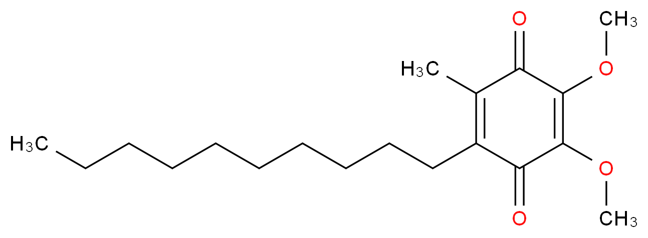 Decylubiquinone_分子结构_CAS_55486-00-5)