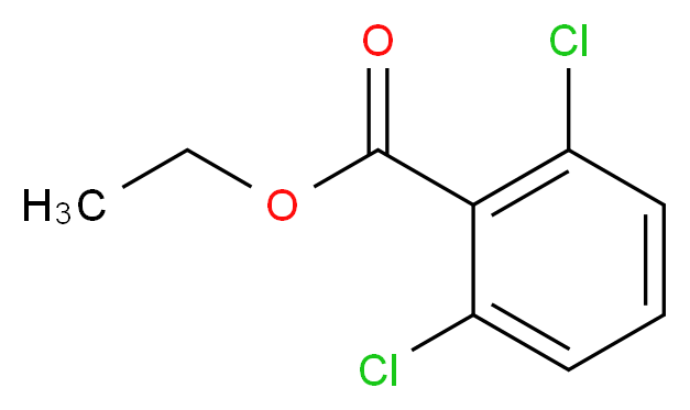 Ethyl 2,6-dichlorobenzoate_分子结构_CAS_81055-73-4)
