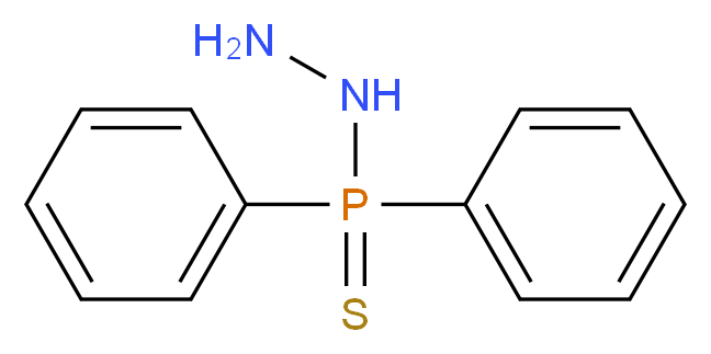 P,P-diphenylphosphinothioic hydrazide_分子结构_CAS_41309-60-8)