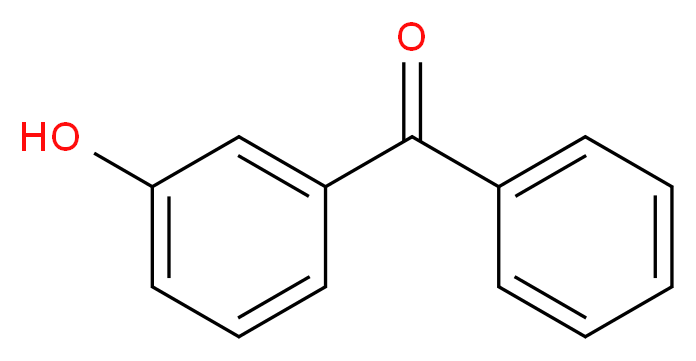 3-羟基苯甲酮_分子结构_CAS_13020-57-0)