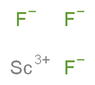 scandium(3+) ion trifluoride_分子结构_CAS_13709-47-2