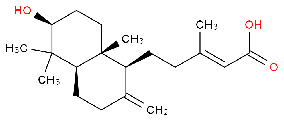 Alepterolic acid_分子结构_CAS_63399-38-2)