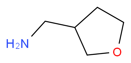 3-(Aminomethyl)tetrahydrofuran_分子结构_CAS_165253-31-6)