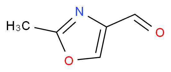 2-Methyl-1,3-oxazole-4-carboxaldehyde_分子结构_CAS_113732-84-6)