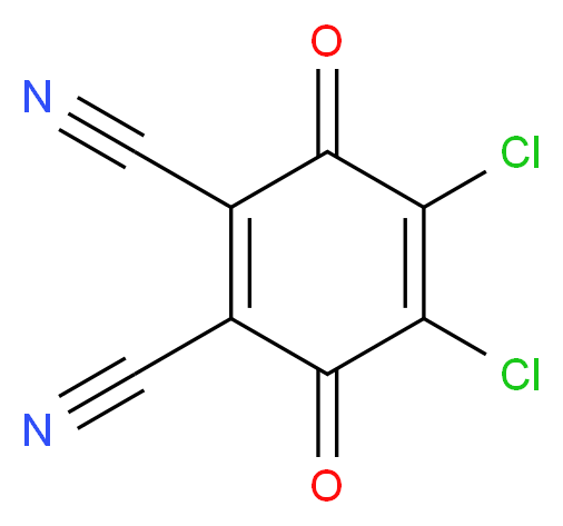 2,3-二氯-5,6-二氰基对苯醌_分子结构_CAS_84-58-2)