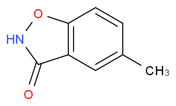 5-methyl-2,3-dihydro-1,2-benzoxazol-3-one_分子结构_CAS_65685-49-6