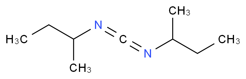 (butan-2-yl)({[(butan-2-yl)imino]methylidene})amine_分子结构_CAS_66006-67-5