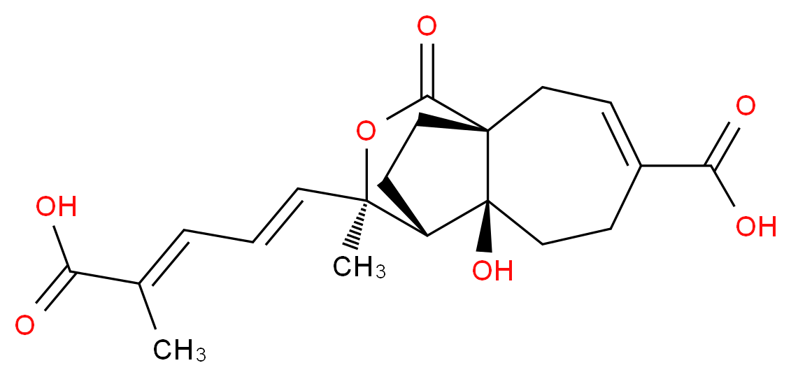 Deacetylpseudolaric acid C2_分子结构_CAS_82508-36-9)