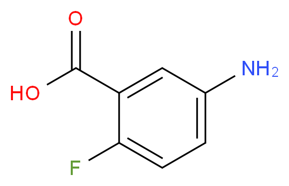5-Amino-2-fluorobenzoic acid 97%_分子结构_CAS_56741-33-4)