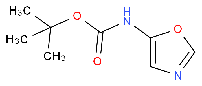 tert-Butyl oxazol-5-ylcarbamate_分子结构_CAS_1346809-07-1)