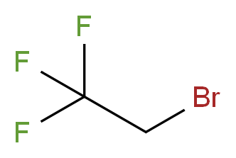 2-bromo-1,1,1-trifluoroethane_分子结构_CAS_421-06-7