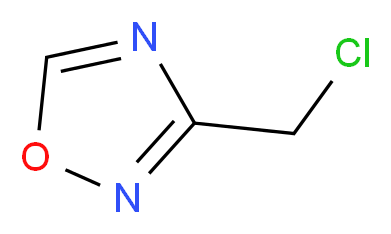 3-(chloromethyl)-1,2,4-oxadiazole_分子结构_CAS_51791-12-9