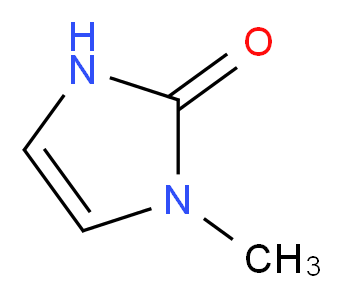 1-methyl-2,3-dihydro-1H-imidazol-2-one_分子结构_CAS_39799-77-4