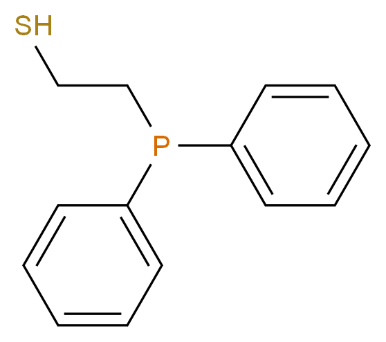 2-二苯基磷乙硫醇_分子结构_CAS_3190-79-2)