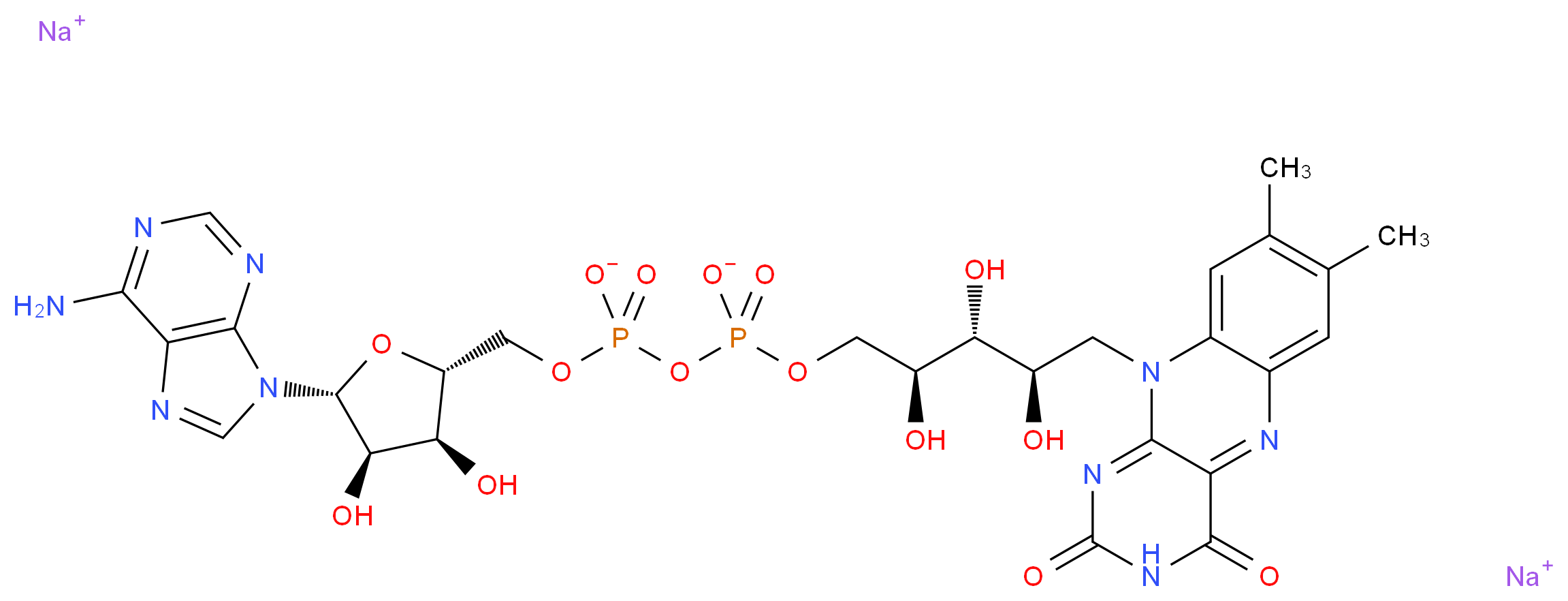 CAS_146-14-5 分子结构