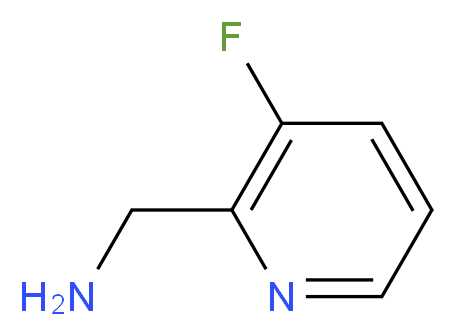 (3-fluoropyridin-2-yl)methanamine_分子结构_CAS_1260903-05-6