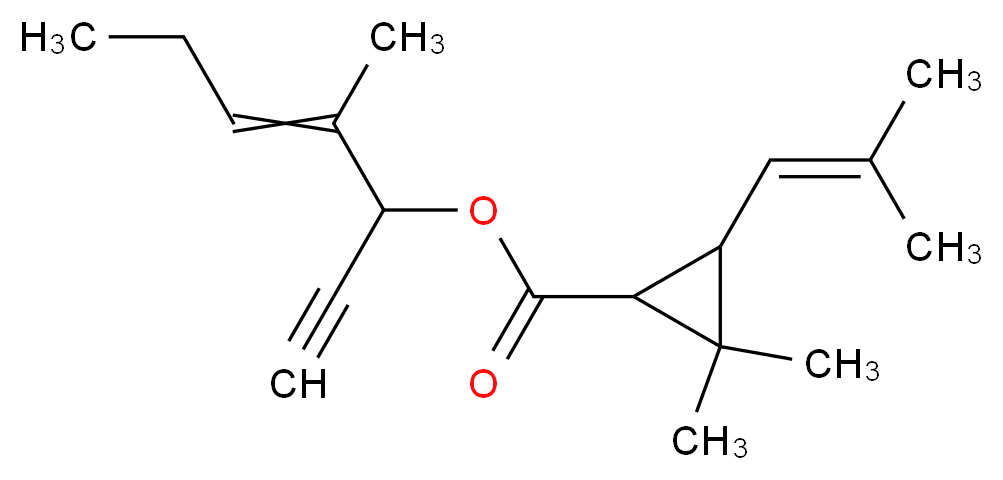 烯炔菊酯_分子结构_CAS_54406-48-3)