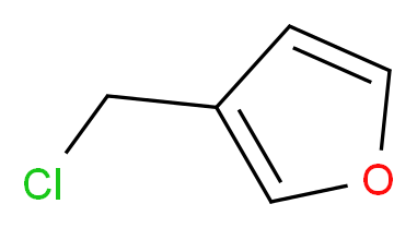 3-(chloromethyl)furan_分子结构_CAS_14497-29-1