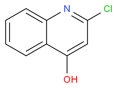 2-chloroquinolin-4-ol_分子结构_CAS_771555-21-6