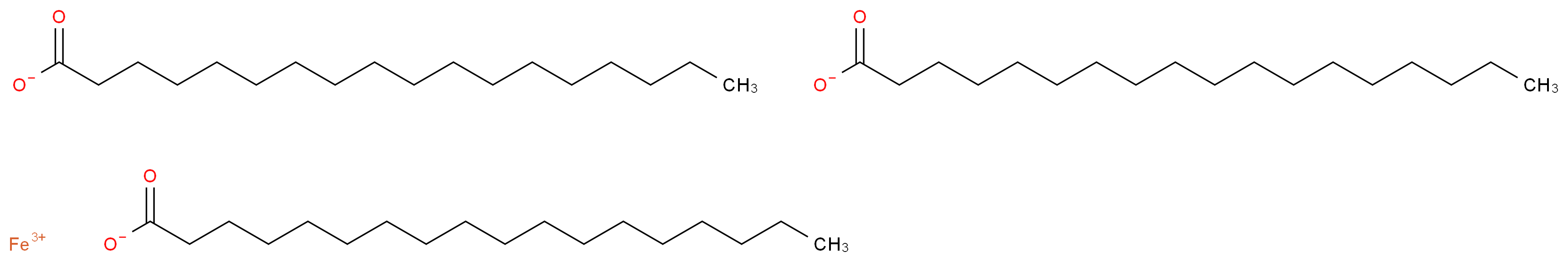 FERRIC STEARATE_分子结构_CAS_555-36-2)