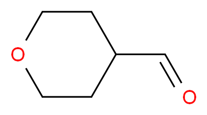 oxane-4-carbaldehyde_分子结构_CAS_)