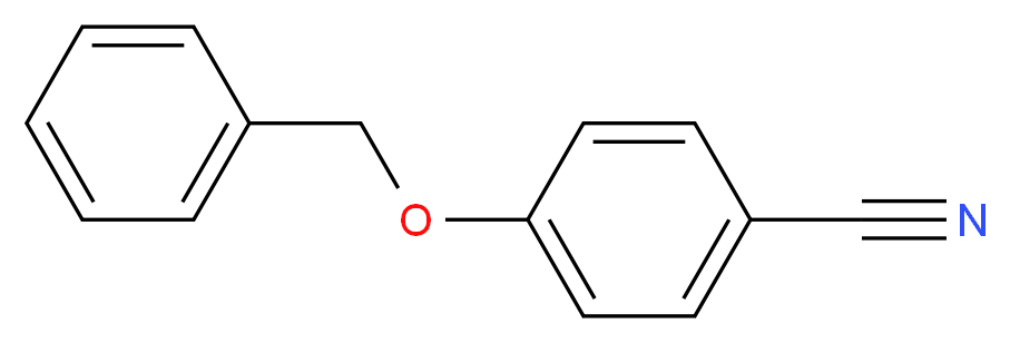 4-(benzyloxy)benzonitrile_分子结构_CAS_52805-36-4