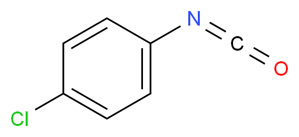 对氯苯异氰酸酯_分子结构_CAS_104-12-1)