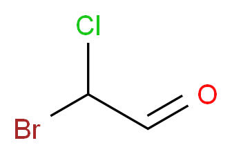 Bromochloroacetaldehyde_分子结构_CAS_98136-99-3)