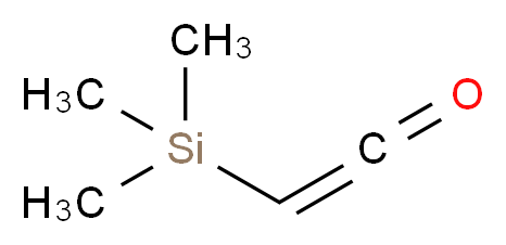 2-(trimethylsilyl)ethen-1-one_分子结构_CAS_4071-85-6