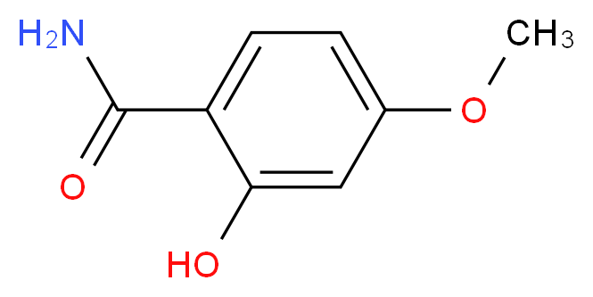 2-hydroxy-4-methoxybenzamide_分子结构_CAS_6745-77-3)