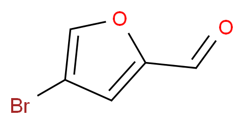 4-bromofuran-2-carbaldehyde_分子结构_CAS_)