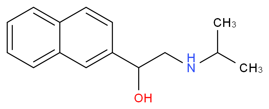(+/-)-Pronethalol_分子结构_CAS_54-80-8)