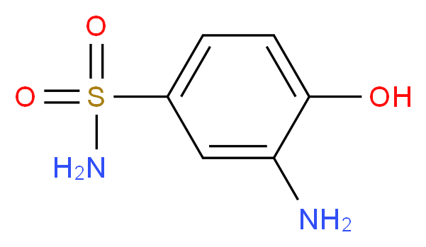 2-AMinophenol-4-sulfonaMide_分子结构_CAS_98-32-8)