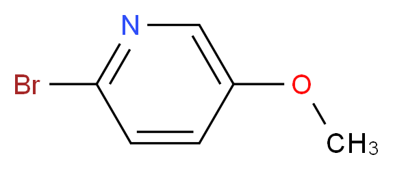 2-Bromo-5-methoxypyridine_分子结构_CAS_)