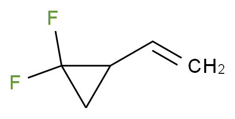 1,1-Difluoro-2-vinylcyclopropane_分子结构_CAS_694-34-8)