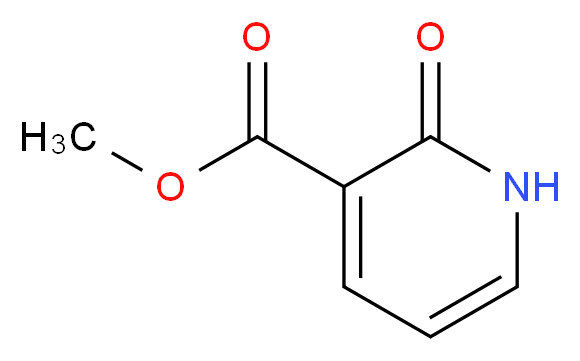 Methyl 2-oxo-1,2-dihydro-3-pyridinecarboxylate_分子结构_CAS_10128-91-3)