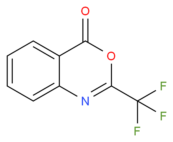 2-(Trifluoromethyl)-4H-3,1-benzoxazin-4-one_分子结构_CAS_)
