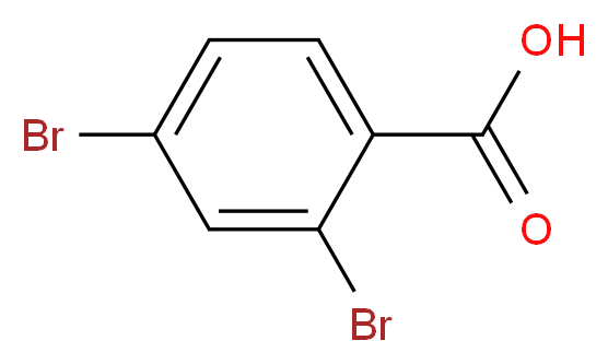 2,4-Dibromobenzoic acid_分子结构_CAS_)